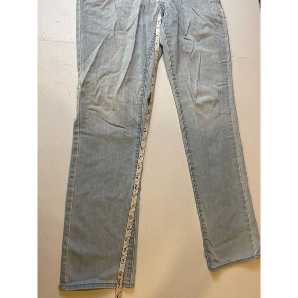 Levi's Womens Jeans Skinny Leg Mid Rise Five Design Pockets Cotton Blue Size 8 - Picture 10 of 11